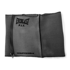 Everlast F.I.T. Slimmer Belt with Zipper / One Size Fits Most / Compress-X Tech