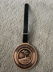 Pebble Beach Golf Links Metal Golf Bag Tag- New