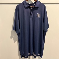 Callaway Opti-Dri Golf Polo Shirt Men’s XL Blue Micro Check Whistling Straits