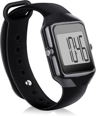 3D Pedometer for Walking, Simple Step Counter for Walking with Steps/Time Modes,