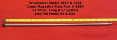 Winchester 1890, 1906, 62 – 22 S,L,LR Inner Magazine Tube Win 6590 – Steel Tube