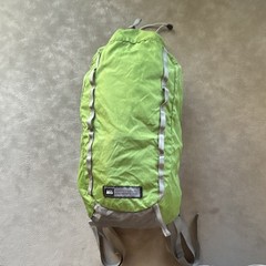 REI Flash 18 Lightweight Hiking Daypack 11-20L Hydration Drawstring Green/Gray
