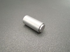 1911 .45 STAINLESS COMMANDER Recoil Spring Plug Honey comb Pattern Made In USA