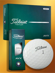 TITLEIST AVX Bright White PGA TOUR GOLF BALL SET (of 12)-FACTORY SEALED NEW I/B!