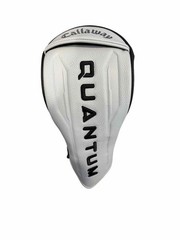 «NEW» CALLAWAY QUANTUM DRIVER HEADCOVER-GRAY/BLACK #000
