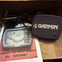Garmin Fishfinder 250 Head Unit Only Fishing