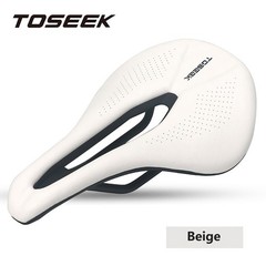 TOSEEK Bicycle Saddles Cushion Hollow Honeycomb Cycling Racing Road Bike Seats