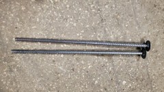 Heavy Duty Trap Stake – 1/2 x 24″ – Made in the USA!  Dozen 12 pk REBAR