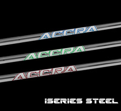 NEW 2026 Accra iSERIES iSteel BLUE Iron Shaft Set Choose Make Up and Weight/Flex