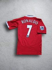 05/06 Manchester United RONALDO Soccer Jersey Football Shirt [XL] **AUTHENTIC**