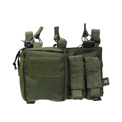 3 Mag Placard 1000D Nylon 2 Pistol Mag Pouches | IFAK | MOLLE | OD Green