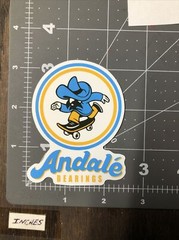 Andale Bearings Glossy Skateboard Laptop Guitar Decal Sticker Gloss1