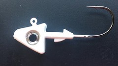 2oz Shad Jig Head 3-D eyes with 7/0 hook swimbaits sassy shad