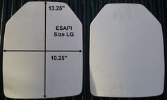 Multi Curve Body Armor Ceramic Tile-Aluminum Oxide (Al2O3 Alumina, 99.7% Purity)
