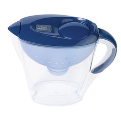 Water Filtration Pitcher Navy 7 cup Capacity: BPA-Free, Dishwasher-Safe