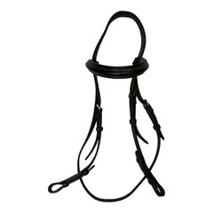 English Hunter Bridle in Havana – Cob