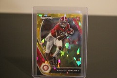 Patrick Surtain II 2021 Prizm DP Gold Cracked Ice Rookie RC