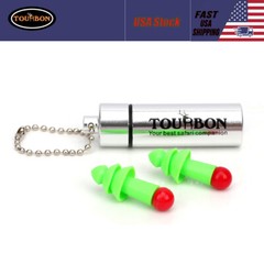 Tourbon Noise Reduce Ear Plugs Hearing Protection Range Shooting Container Case