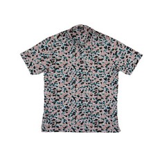 Bad Birdie Golf Polo Shirt Men’s Size XL Pink Teal Abstract Camo Performance