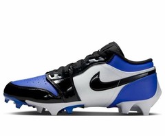 Nike Air Jordan 1 Low TD Football Cleats Royal/Black Mens Size 13 FJ6245-401 New