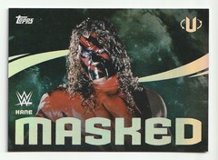 Kane 2025 Topps Universe WWE Masked SSP Case Hit #MAS-2