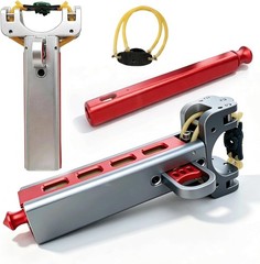 3D Printing Semi-Automatic Slingshot, Professional CNC Auto-Loading Catapult