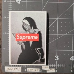 Angry Smoking Nun Adult Humor Sticker For Skateboard Laptop Guitar Phone Mat76
