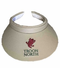 VINTAGE Troon North Golf Club Visor Hat Scottsdale Arizona USA UNION MADE
