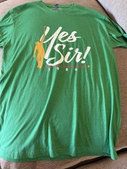 BreakingT “Yes Sir” Medium Jack Nicklaus 1986 Green, Golf