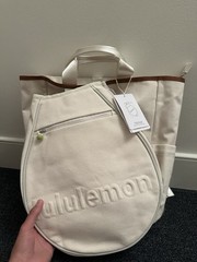 LULULEMON Racket Bag 19L – Natural/Rockwood