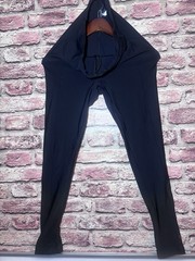 Canari Cycling Running Tights Pants Black Mens L Zippers Ankles Ankle Tie Padded