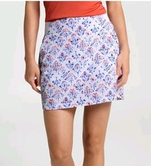 Walter Hagen Golf Skort 16′ Pull On Tile Floral Womens