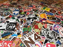400 PCS Stickers Skateboard Sticker Graffiti Laptop Car Luggage Decals mix lot
