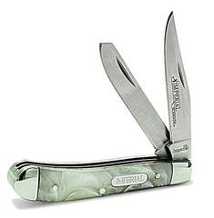 Schrade Imperial Stainless Steel Large 2 Blade Pocket Knife 3Cr13 Steel IMP13L