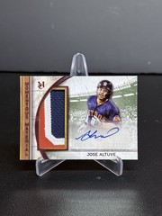 2025 Museum Collection Jose Altuve Momentous Materials Patch Auto /5