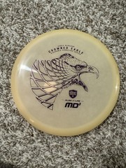Discmania Glow C-Line MD3 Crowned Eagle Rare OOP 9/10 New Collectible Was Pink