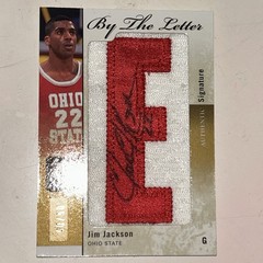2011-12 SP Authentic – By the Letter Signatures #BL-JJ Jim Jackson /50 Auto