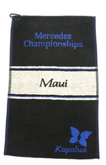 Kapalua Golf Course Maui Mercedes Championship Golf Bag Towel 15.5″ x 25″