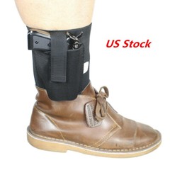 Tactical Universal Handgun Ankle Holster for Concealed Carry for Small Pistol