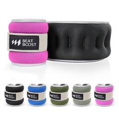 Adjustable 1 Lbs Ankle Wrist Weights for Walking Pilates Gym Workout Pink