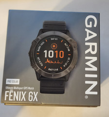Garmin fenix 6X Pro Solar GPS Multisport Watch 51mm Black Up to 21 Days