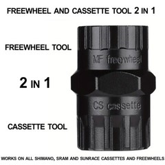 Freewheel and Cassette 2 in 1 Tool – Shimano and SRAM Freewheels and Cassettes