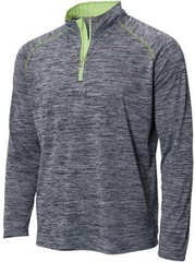 New The Weather Company Golf Activewear Long Sleeve Jersey – Light Gray/Lime –