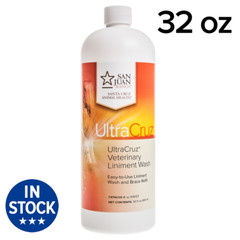 UltraCruz Veterinary Liniment Wash for Horses, 32 oz Refill