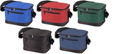 Insulated 6 Can Portable Soft Cooler Lunch Box for Beach Camping Fishing Hiking