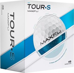 Maxfli Tour S Golf Balls – 48 Pack, Color White – FREE SHIPPING