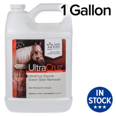 UltraCruz Equine Out-Out Green Stain for Horses, 1 Gallon Refill