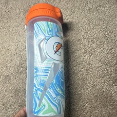 Gatorade Gx 30 fl oz Reusable Flip Top Water Bottle Orange Blue/White Paris 2024