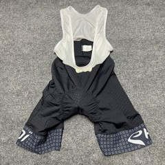 Ekoi Cycling Bib Shorts Men Large Black White SAT Padded Chamois Made in Spain