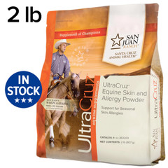 UltraCruz Equine Skin and Allergy Supplement for Horses, 2 lb, Powder (82 Days)